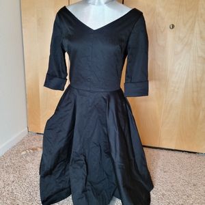 PUG Swing Dress in Black